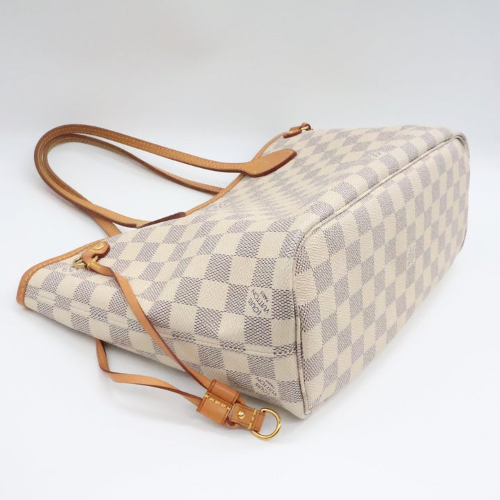Louis Vuitton Damier Azur Neverfull PM Handbag - Lux Central