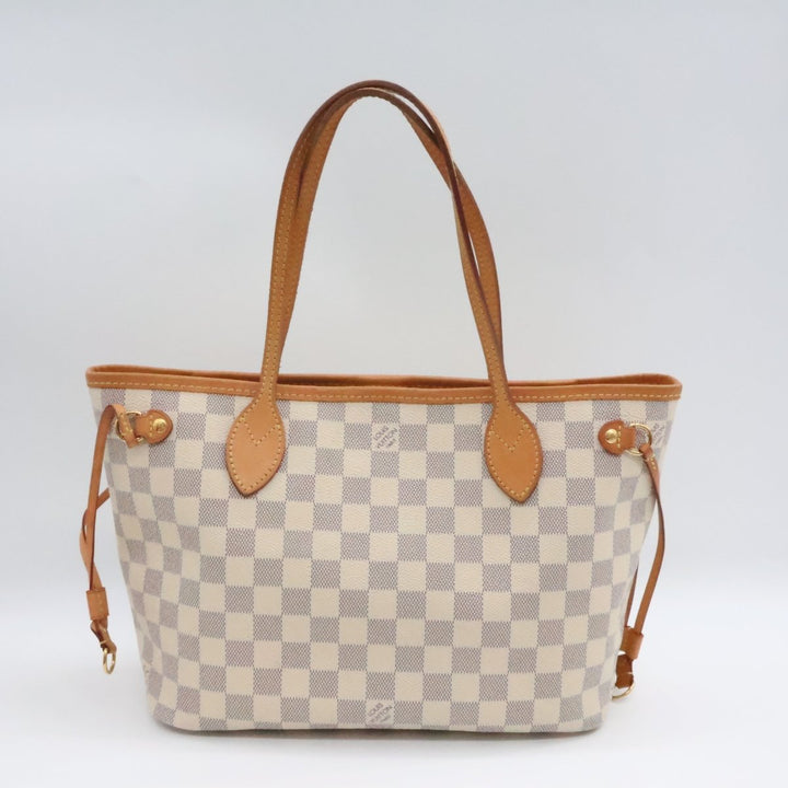Louis Vuitton Damier Azur Neverfull PM Handbag - Lux Central