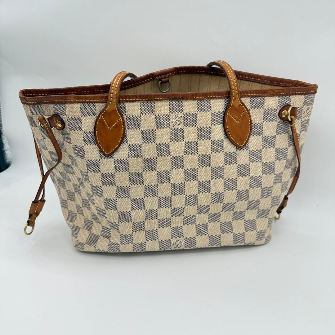 Louis Vuitton Damier Azur Neverfull PM Handbag - Lux Central