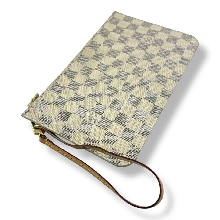 Louis Vuitton Damier Azur Neverfull Pouch - Lux Central