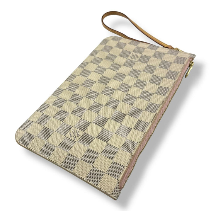 Louis Vuitton Damier Azur Neverfull Pouch - Lux Central