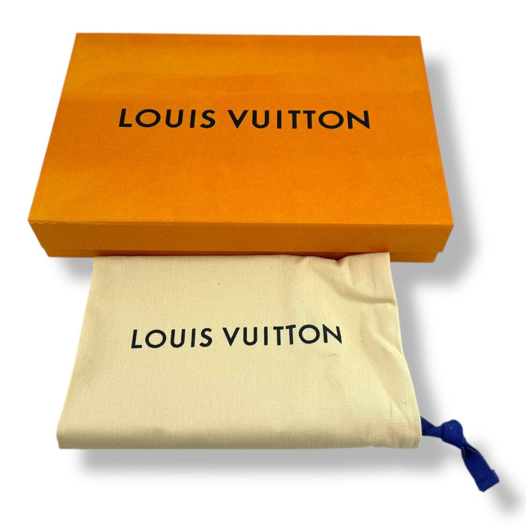 Louis Vuitton Damier Azur Neverfull Pouch Clutch Bag - Lux Central
