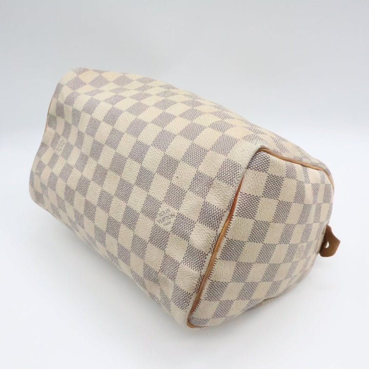 Louis Vuitton Damier Azur Speedy 25 Handbag - Lux Central