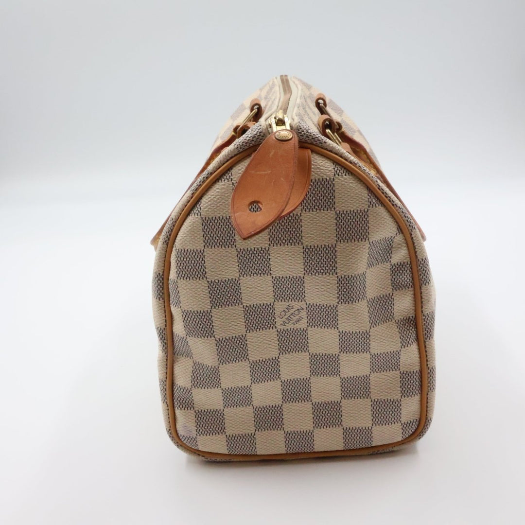 Louis Vuitton Damier Azur Speedy 25 Handbag - Lux Central