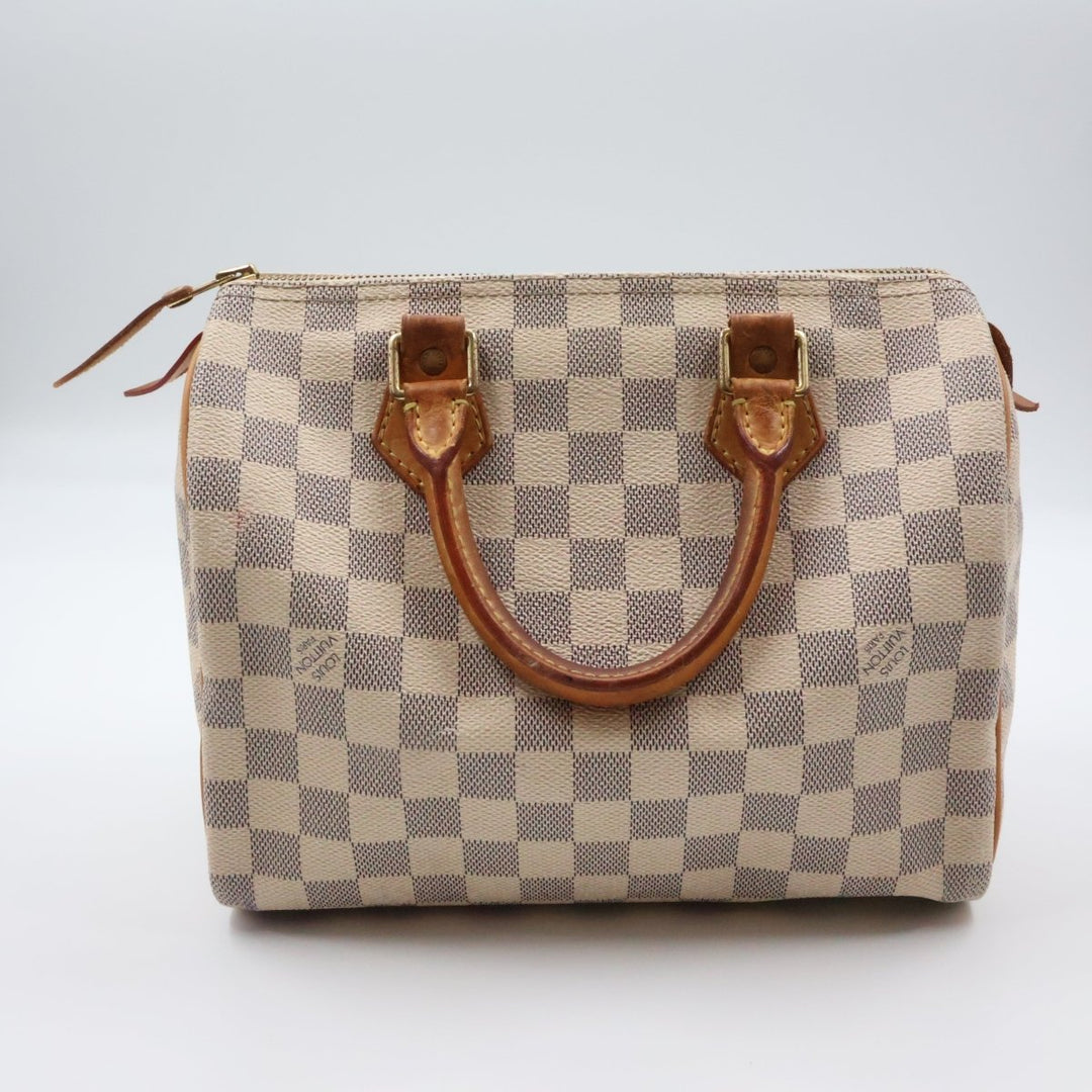 Louis Vuitton Damier Azur Speedy 25 Handbag - Lux Central