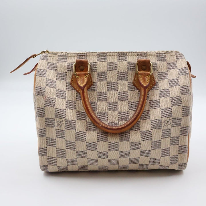 Louis Vuitton Damier Azur Speedy 25 Handbag - Lux Central