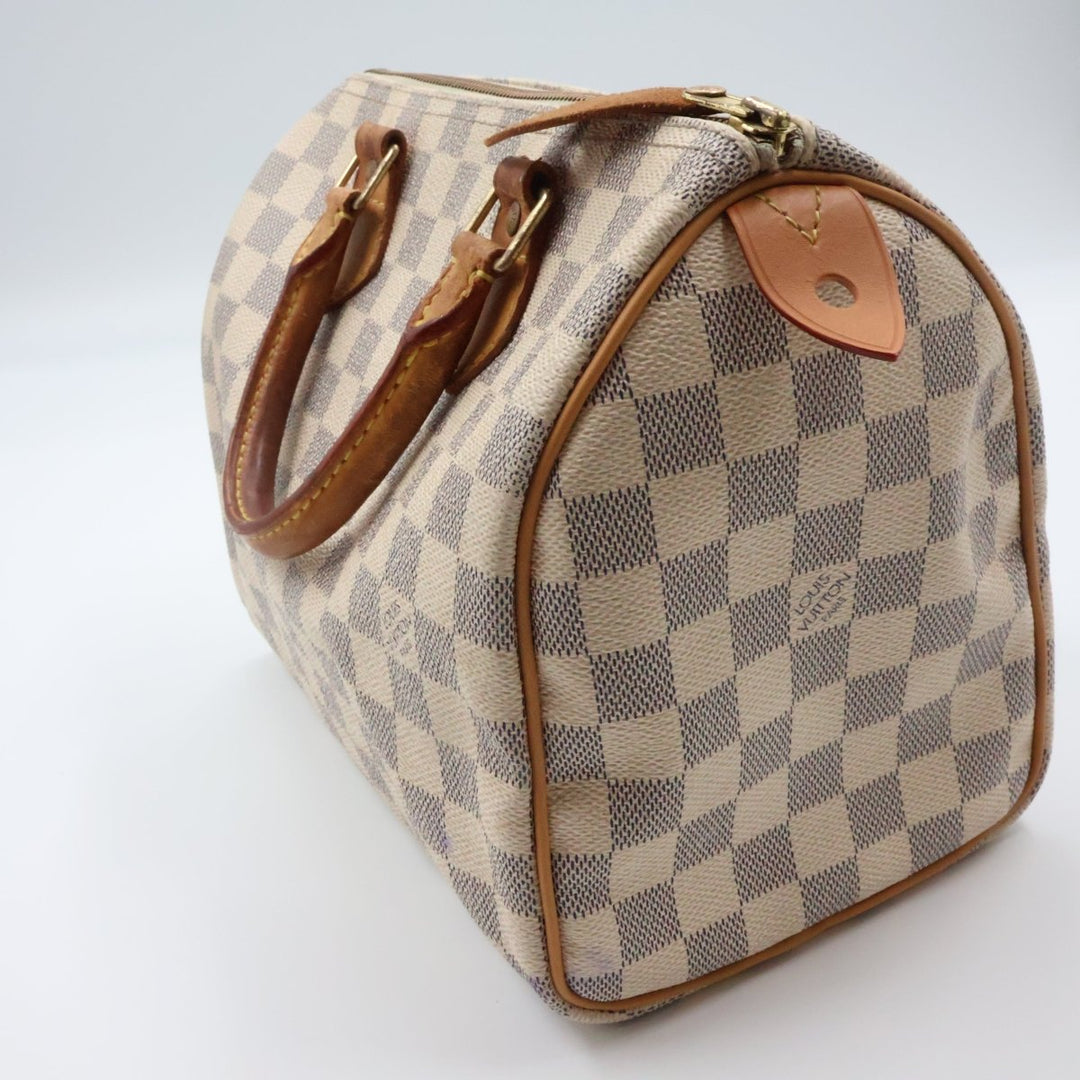 Louis Vuitton Damier Azur Speedy 25 Handbag - Lux Central