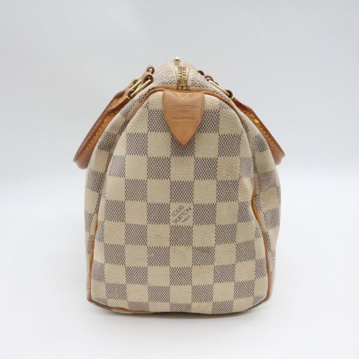 Louis Vuitton Damier Azur Speedy 25 Handbag - Lux Central