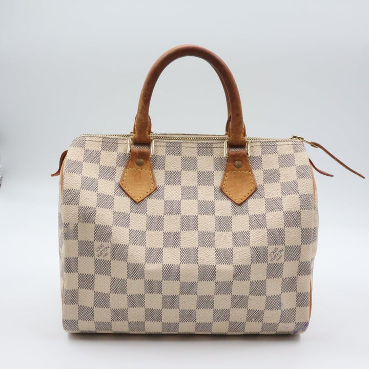 Louis Vuitton Damier Azur Speedy 25 Handbag - Lux Central
