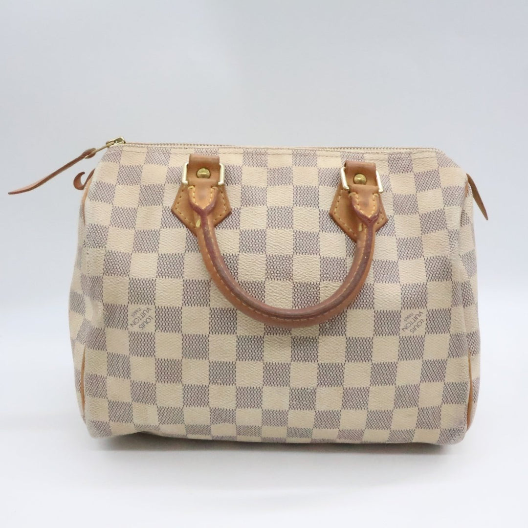 Louis Vuitton Damier Azur Speedy 25 Handbag - Lux Central
