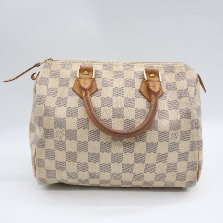 Louis Vuitton Damier Azur Speedy 25 Handbag - Lux Central