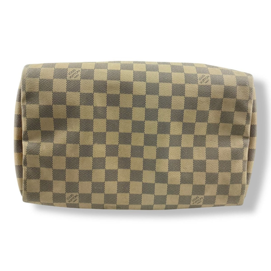 Louis Vuitton Damier Azur Speedy 30 Handbag - Lux Central