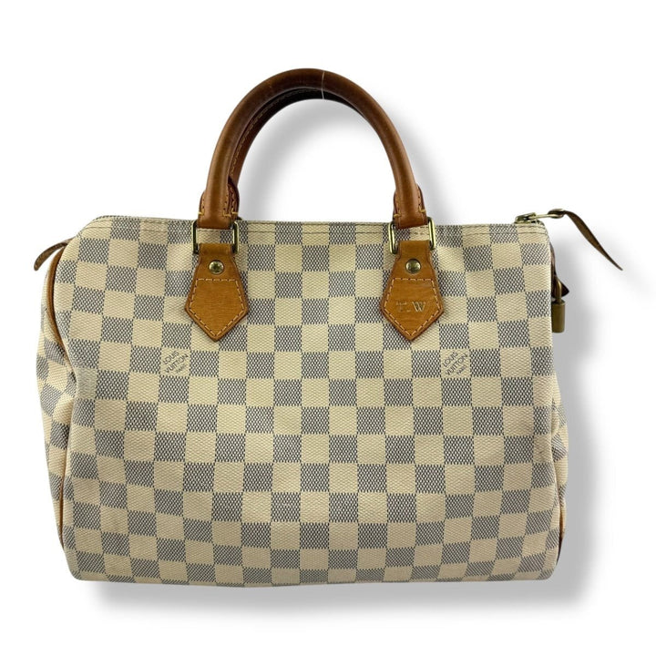 Louis Vuitton Damier Azur Speedy 30 Handbag - Lux Central