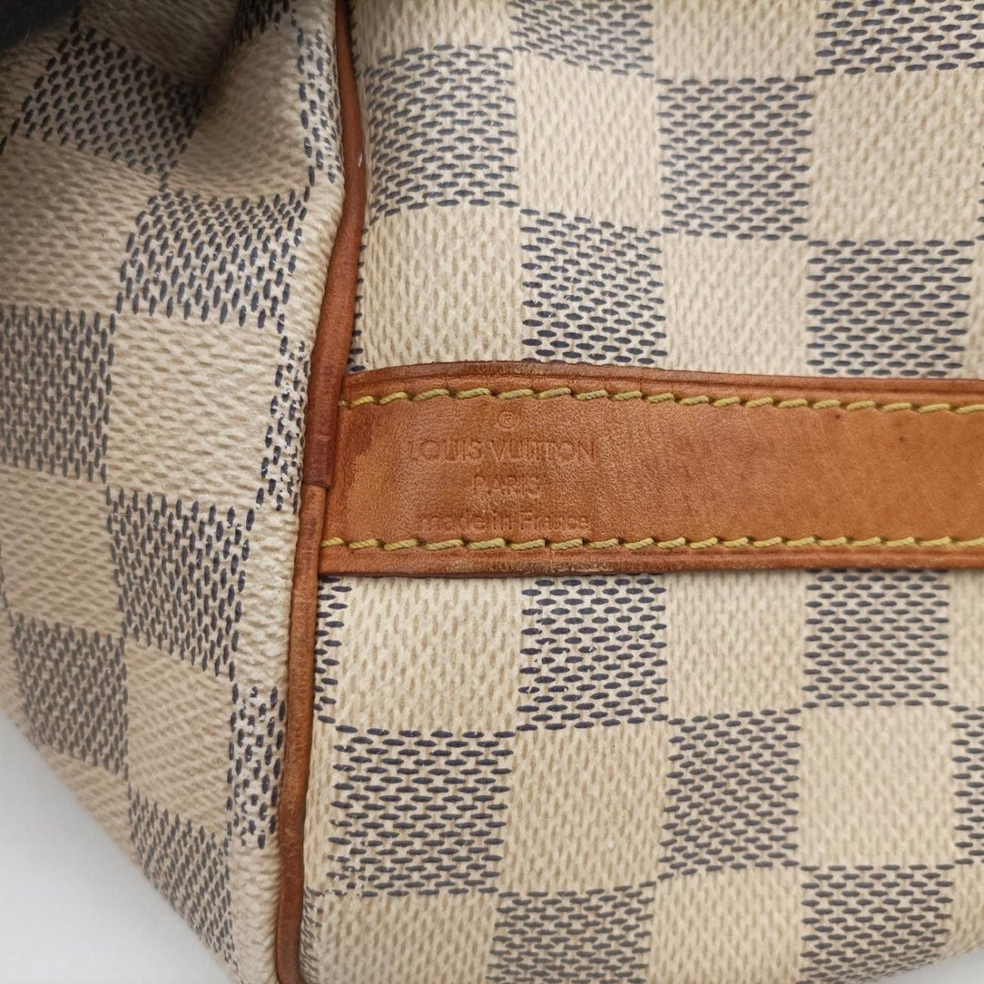 Louis Vuitton Damier Azur Speedy Bandouliere 25 Handbag - Lux Central