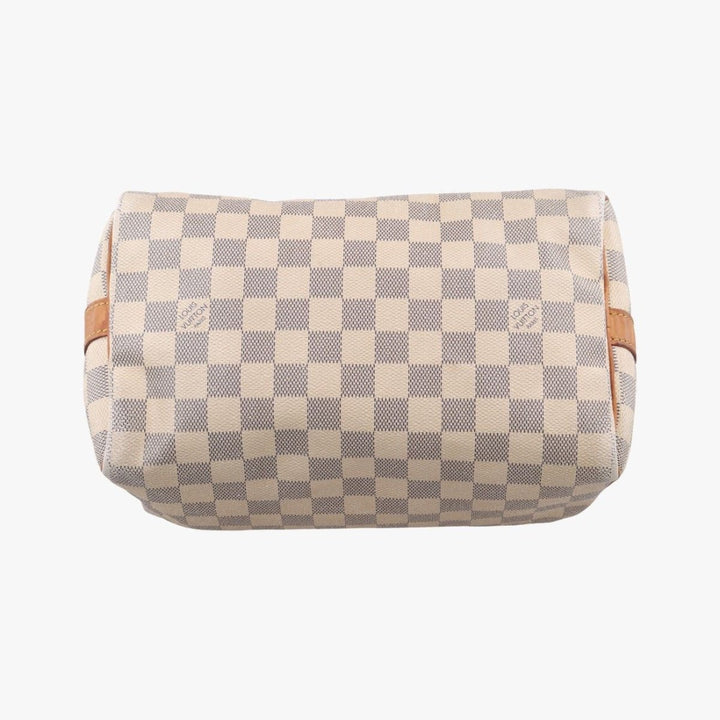 Louis Vuitton Damier Azur Speedy Bandouliere 25 Handbag - Lux Central