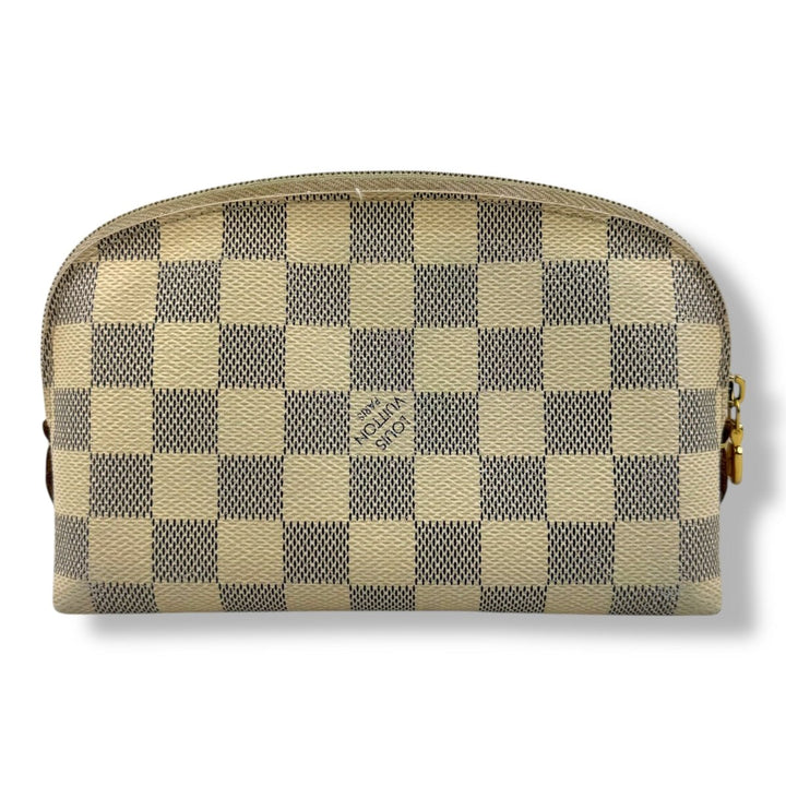 Louis Vuitton Damier Azur Travel Cosmetic PM Pouch - Lux Central