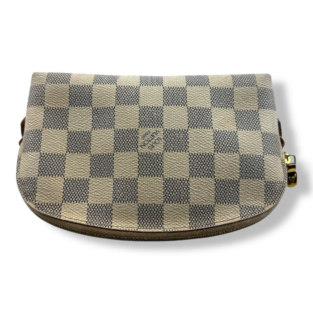 Louis Vuitton Damier Azur Travel Cosmetic PM Pouch - Lux Central