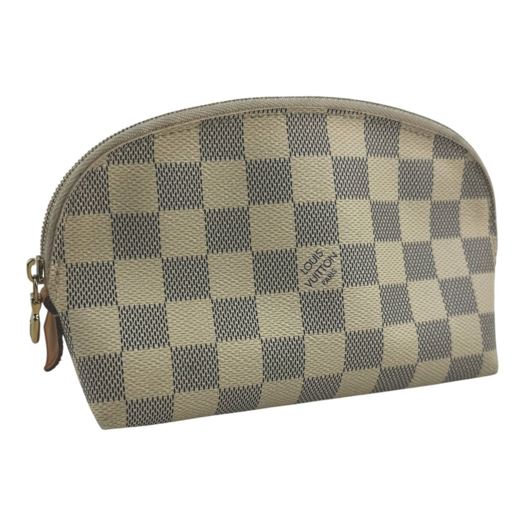 Louis Vuitton Damier Azur Travel Cosmetic PM Pouch - Lux Central