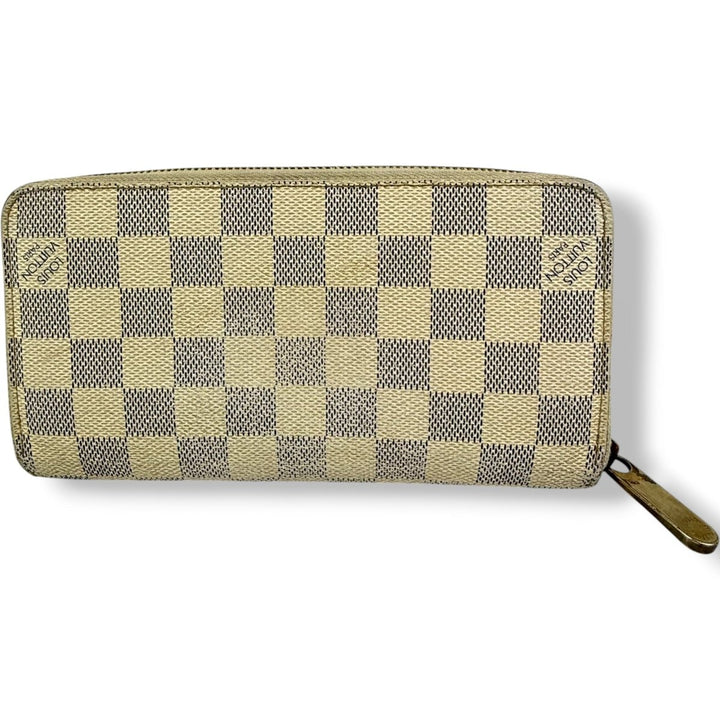 Louis Vuitton Damier Azur Zippy Purse - Lux Central