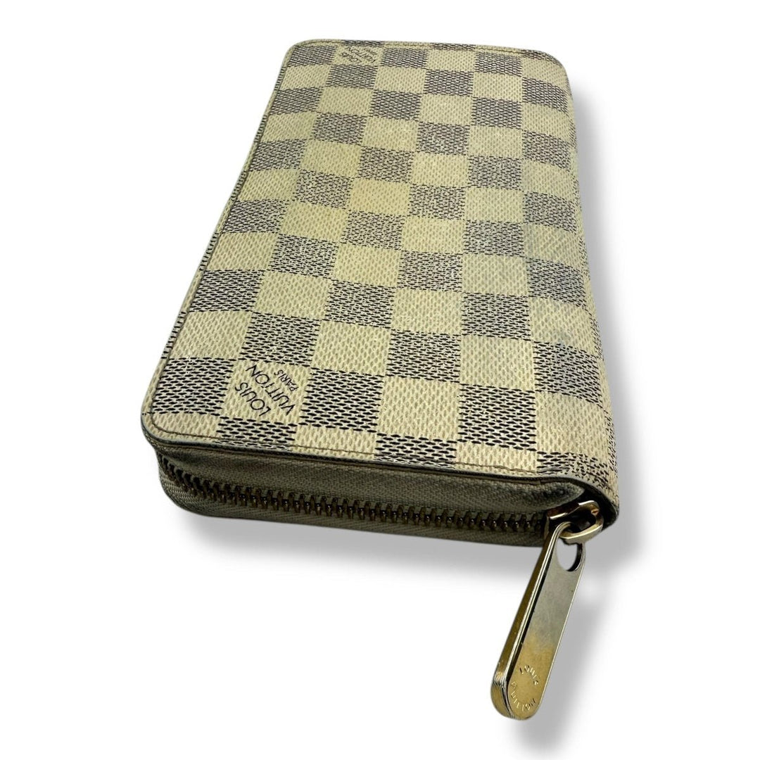 Louis Vuitton Damier Azur Zippy Purse - Lux Central