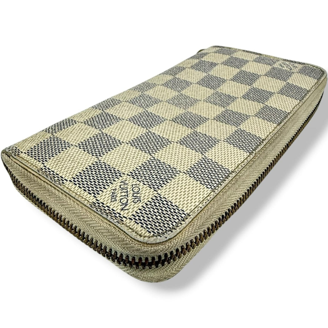 Louis Vuitton Damier Azur Zippy Purse - Lux Central
