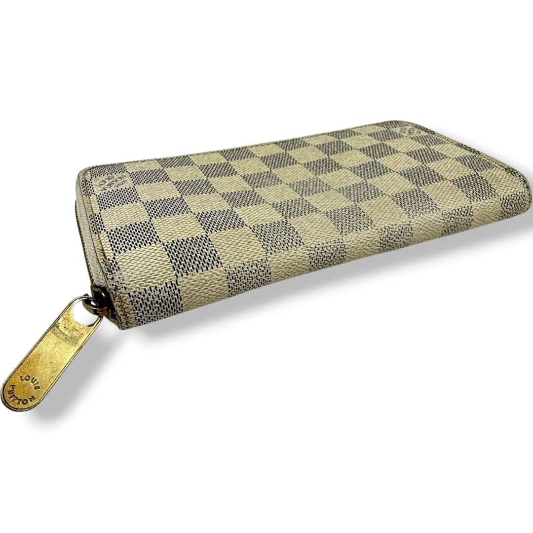 Louis Vuitton Damier Azur Zippy Purse - Lux Central