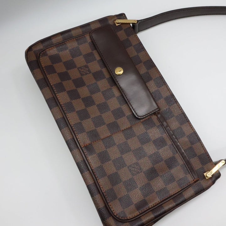 Louis Vuitton Damier Ebene Aubagne Handbag - Lux Central