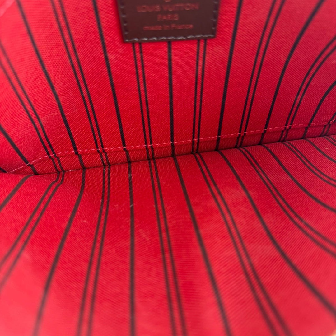 Louis Vuitton Damier Ebene Neverfull MM Clutch Pouch - Lux Central