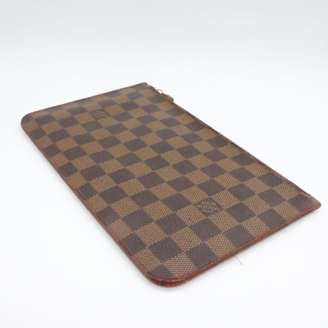 Louis Vuitton Damier Ebene Neverfull MM Clutch Pouch - Lux Central