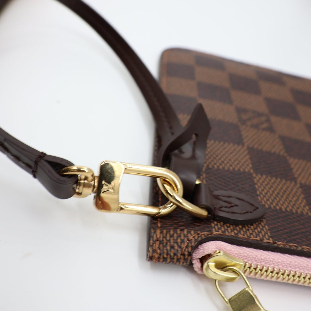 Louis Vuitton Damier Ebene Neverfull MM Clutch Pouch - Lux Central