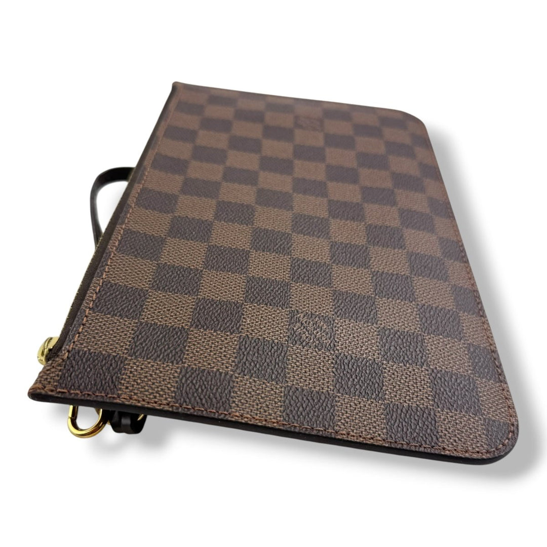 Louis Vuitton Damier Ebene Neverfull MM Clutch Pouch - Lux Central