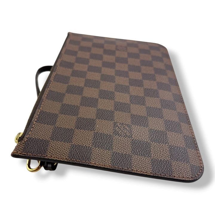 Louis Vuitton Damier Ebene Neverfull MM Clutch Pouch - Lux Central