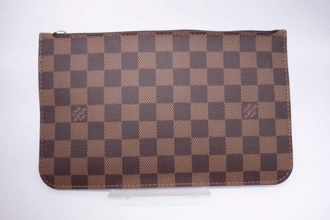 Louis Vuitton Damier Ebene Neverfull MM Clutch Pouch - Lux Central