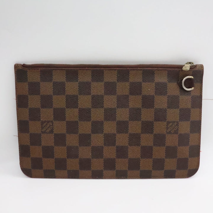 Louis Vuitton Damier Ebene Neverfull MM Clutch Pouch - Lux Central