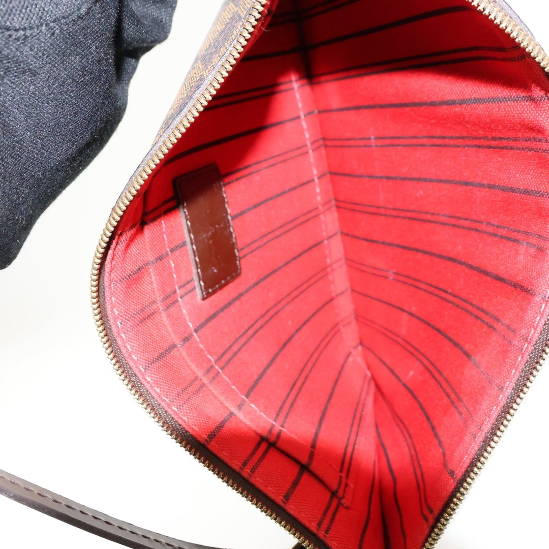 Louis Vuitton Damier Ebene Neverfull MM Clutch Pouch - Lux Central