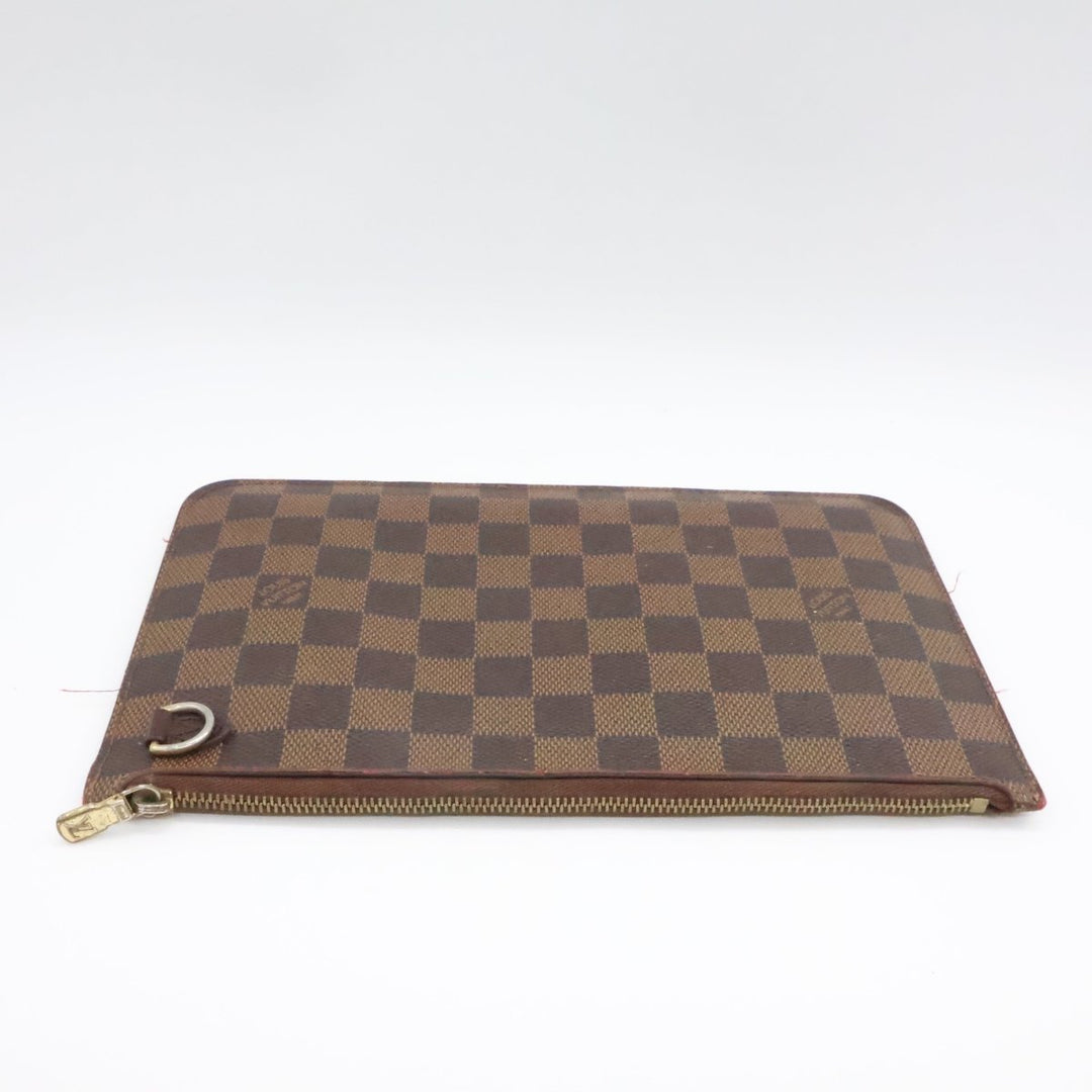 Louis Vuitton Damier Ebene Neverfull MM Clutch Pouch - Lux Central