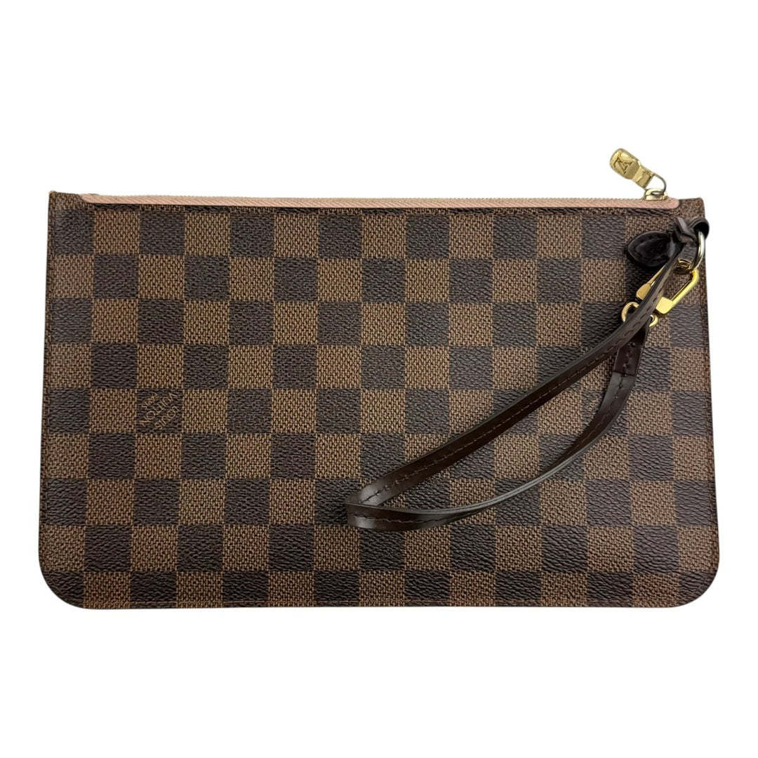 Louis Vuitton Damier Ebene Neverfull MM Clutch Pouch - Lux Central