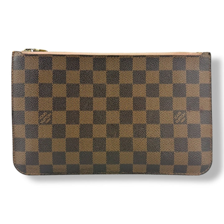 Louis Vuitton Damier Ebene Neverfull MM Clutch Pouch - Lux Central