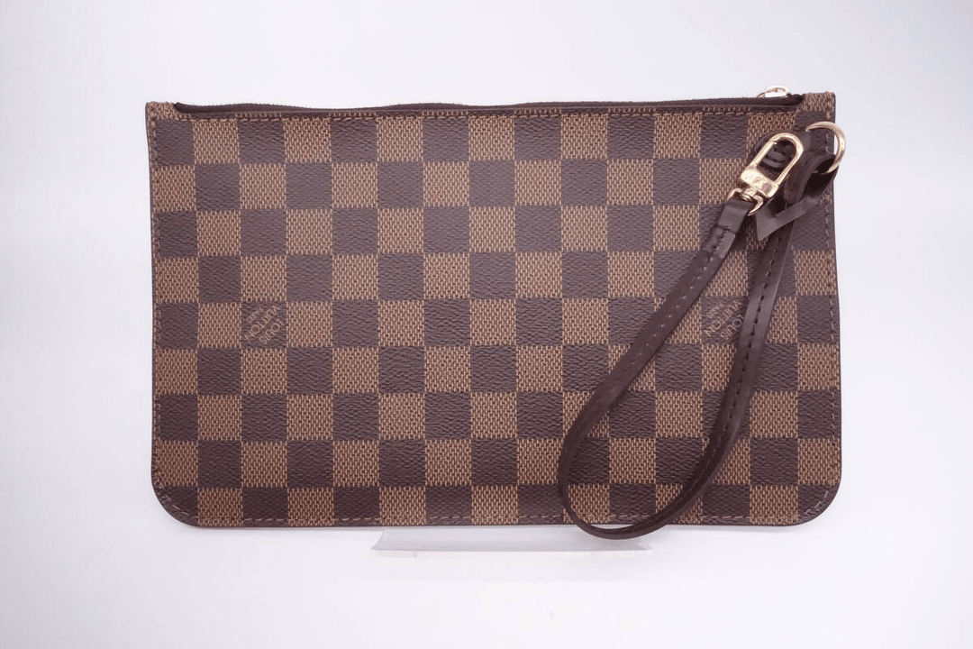 Louis Vuitton Damier Ebene Neverfull MM Clutch Pouch - Lux Central