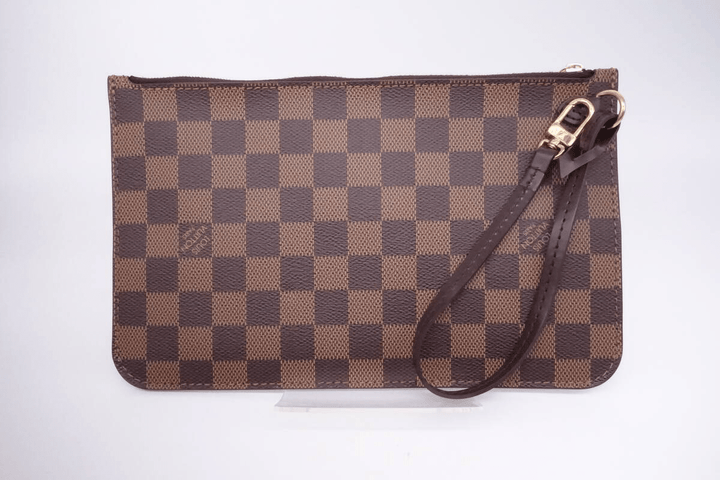Louis Vuitton Damier Ebene Neverfull MM Clutch Pouch - Lux Central