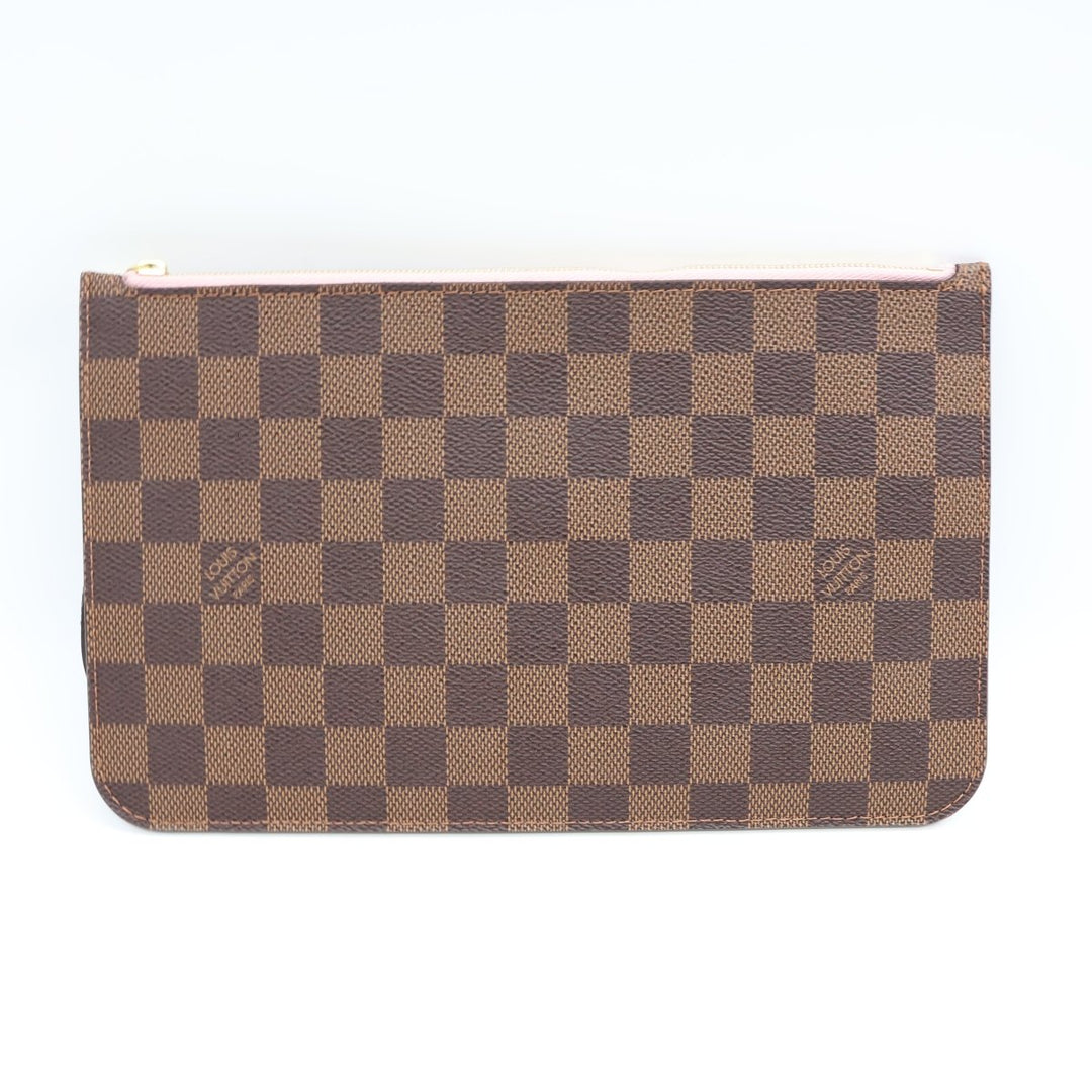 Louis Vuitton Damier Ebene Neverfull MM Clutch Pouch - Lux Central