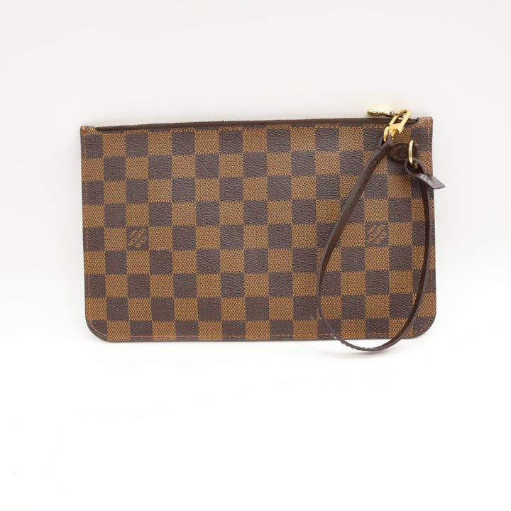 Louis Vuitton Damier Ebene Neverfull MM Clutch Pouch - Lux Central