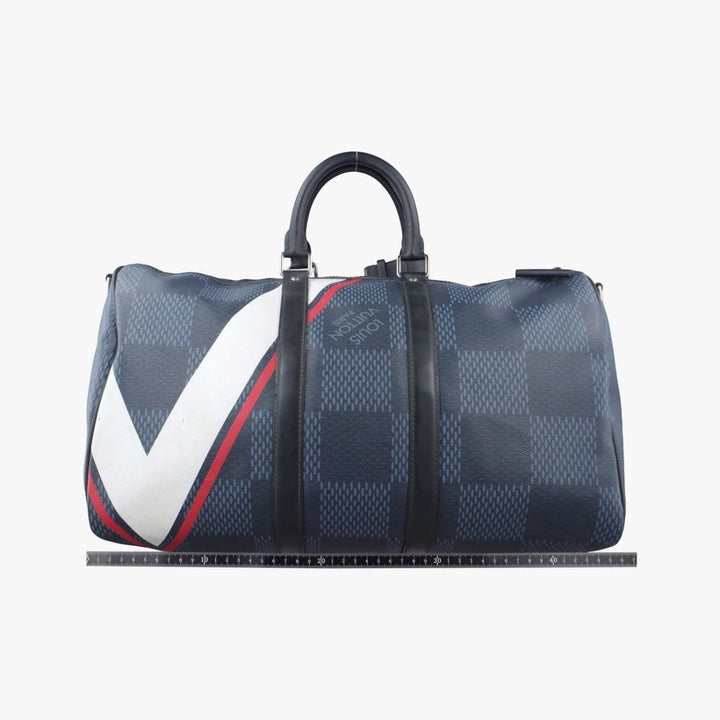 Louis Vuitton Damier Graphite Americas Cup 45 Keepall Duffle Bag - Lux Central