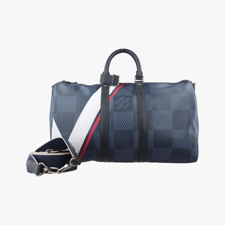 Louis Vuitton Damier Graphite Americas Cup 45 Keepall Duffle Bag - Lux Central