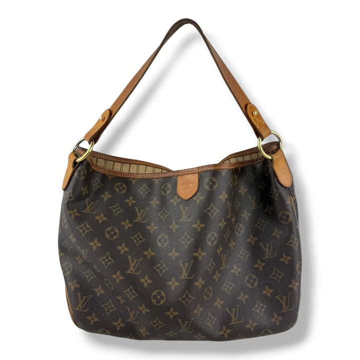 Louis Vuitton Delightful MM Brown Monogram Handbag - Lux Central