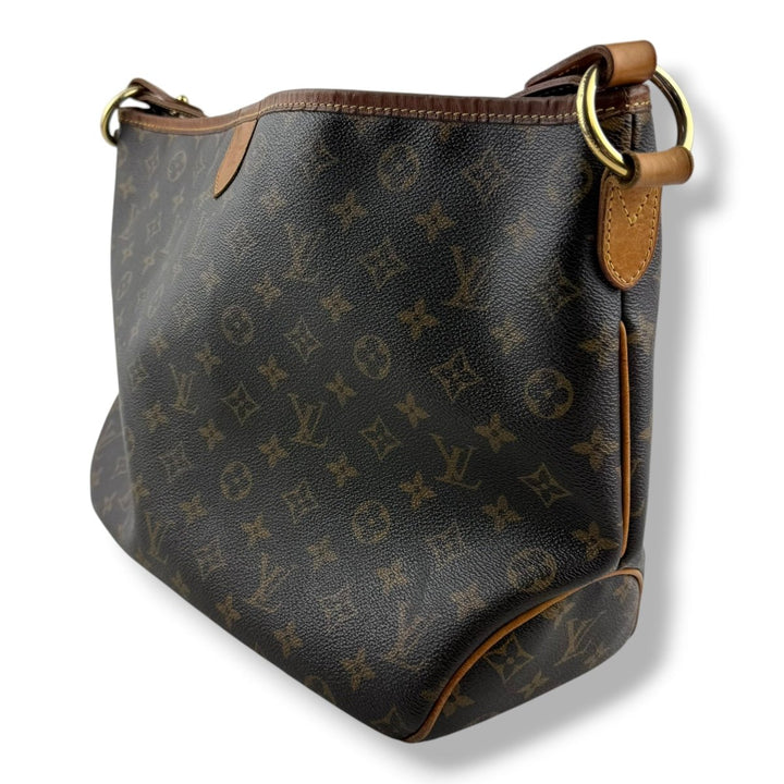Louis Vuitton Delightful MM Brown Monogram Handbag - Lux Central