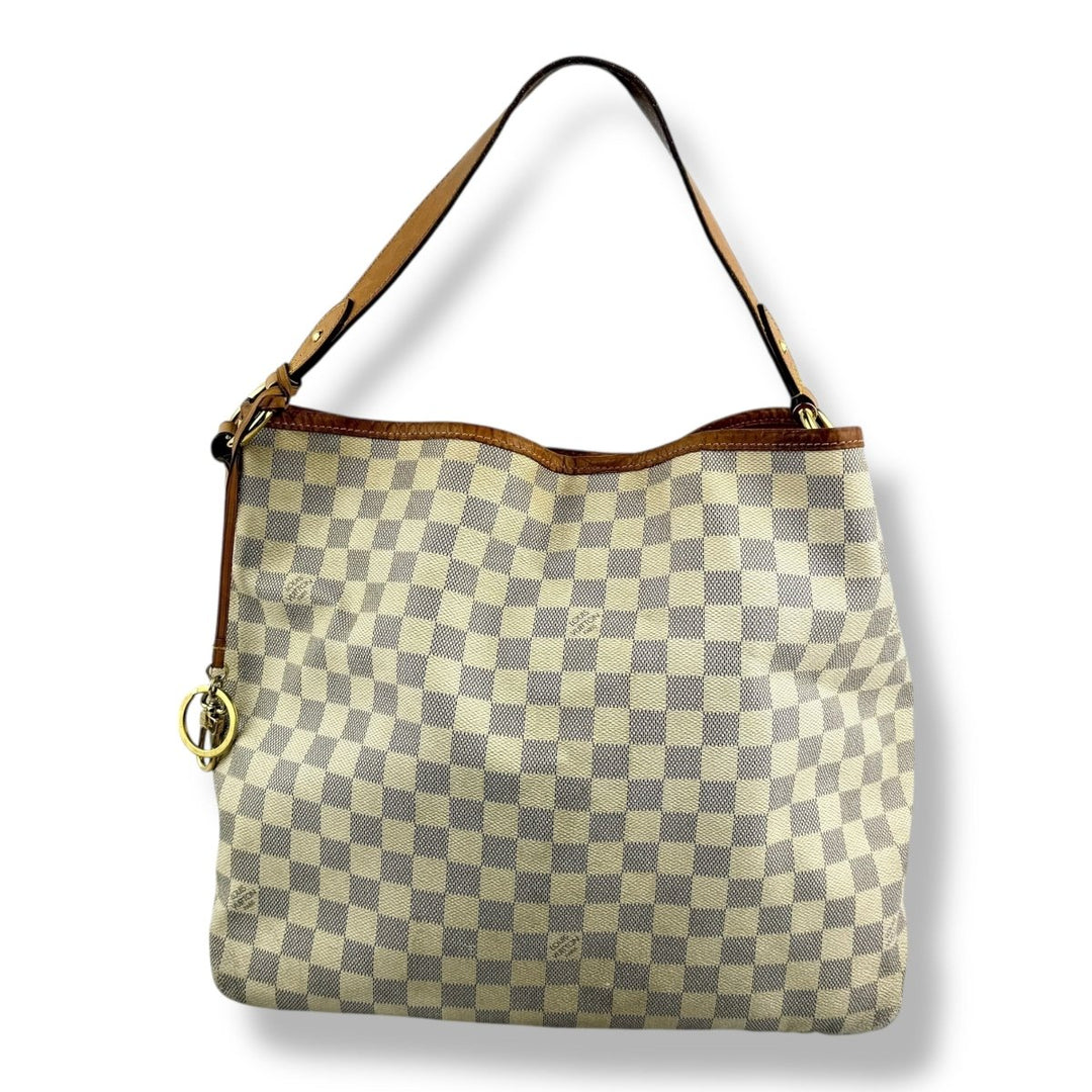 Louis Vuitton Delightful MM Damier Azur Handbag - Lux Central