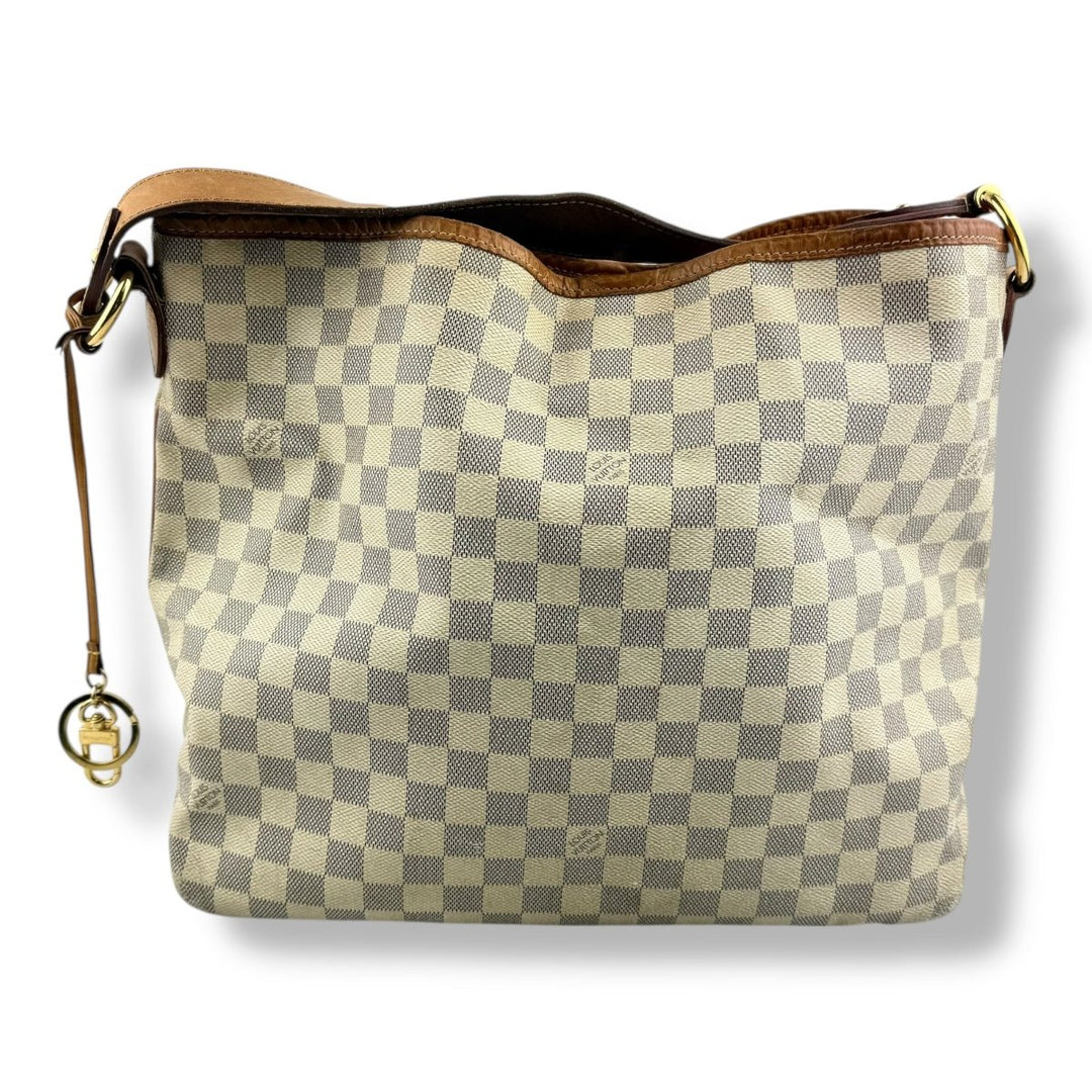 Louis Vuitton Delightful MM Damier Azur Handbag - Lux Central