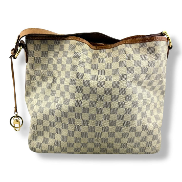 Louis Vuitton Delightful MM Damier Azur Handbag - Lux Central