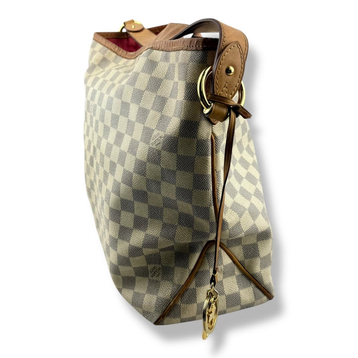 Louis Vuitton Delightful MM Damier Azur Handbag - Lux Central